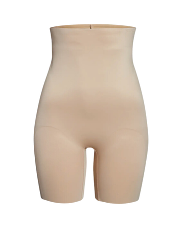 Chantelle 3507 Nude Sand Basic Shaping High Waist Mid Thigh Girdle myselflingerie.com